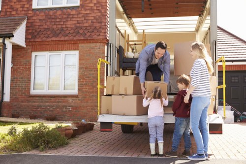 Reliable Lambeth house movers in action